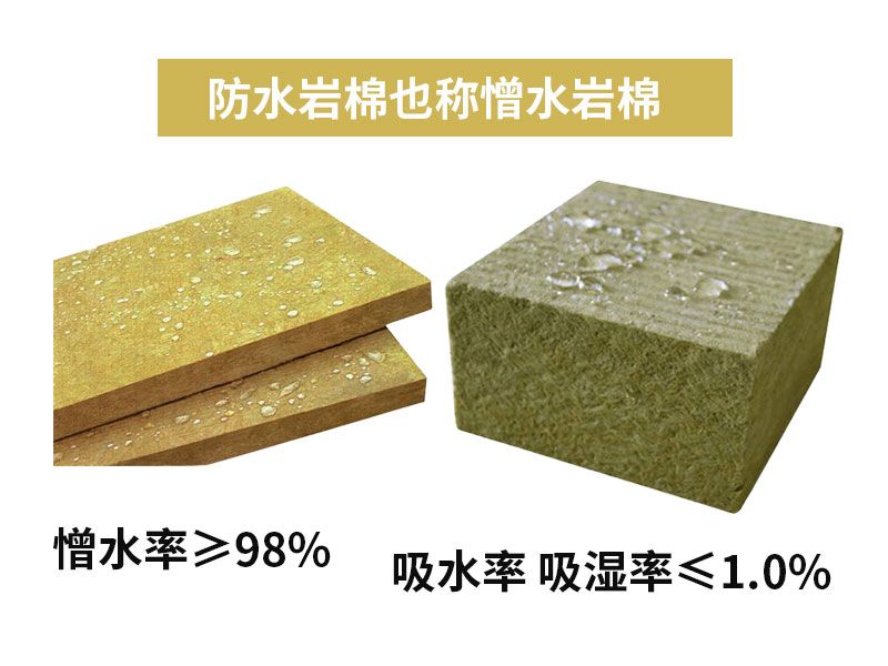 防水巖棉(憎水巖棉)